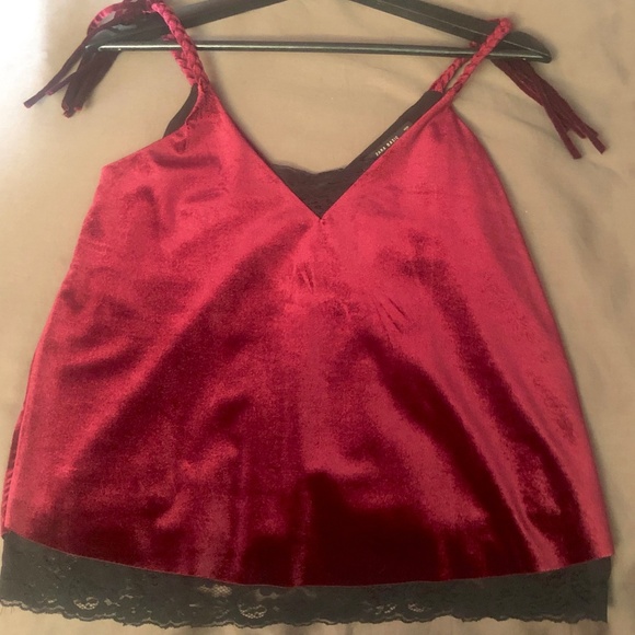 Brand New Perfect Condition Zara Velvet Cami XS - Picture 2 of 2